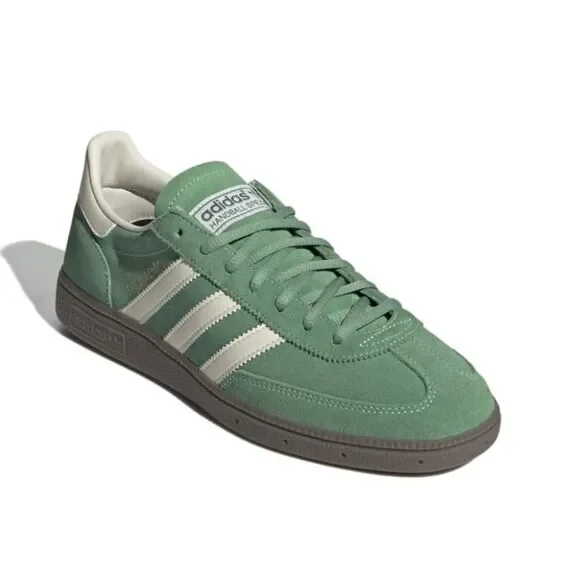 NWT Adidas Handball Spezial Sneakers Preloved Green Cream White Sz Men 6/Women 7 - Picture 2 of 15